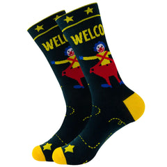 Halloween Themed Print Socks