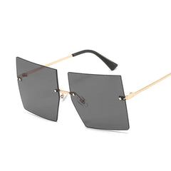 Oversized Vintage Square Sunglasses