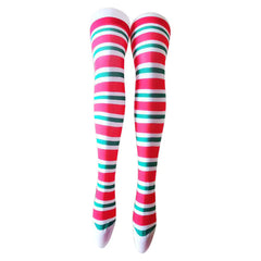 Colorful Striped Stockings