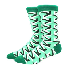 Men's Diamond Pattern Socks