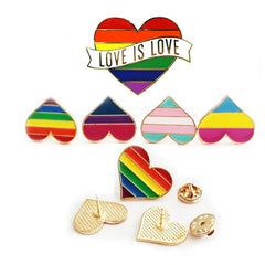 Love Is Love Enamel Pin