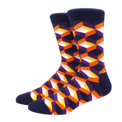 Men's Diamond Pattern Socks