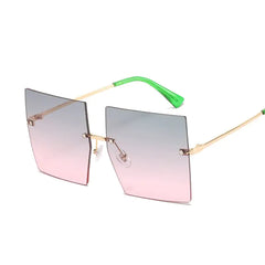 Oversized Vintage Square Sunglasses
