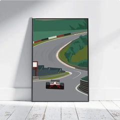 F1 Racing Luxe Canvas Art Print