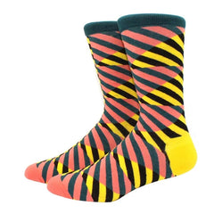 Men's Diamond Pattern Socks