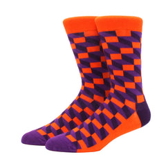 Men's Diamond Pattern Socks