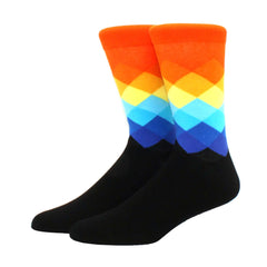 Men's Diamond Pattern Socks