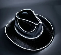 LED Wireless Fluorescent Colorful Cowboy Hat