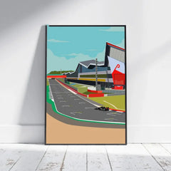 F1 Racing Luxe Canvas Art Print