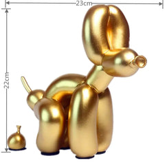 Balloon Dog Poo Statue