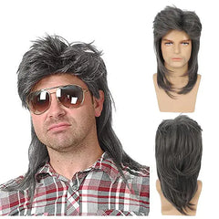 Men's Mullet Wig