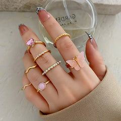 Bohemian Ring Set