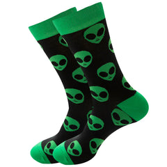 Halloween Themed Print Socks