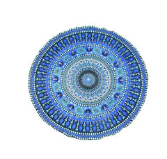 Mandala Elephant Round Tapestry - Variety of Colors and Designs