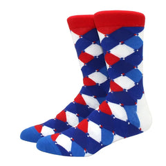 Men's Diamond Pattern Socks
