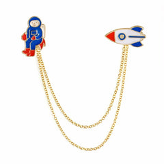 Space Out Enamel Pins