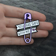 Safety Pin Enamel Pin