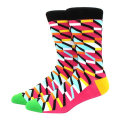 Men's Diamond Pattern Socks
