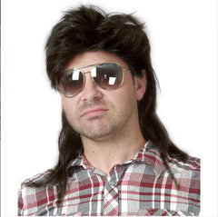 Men's Mullet Wig