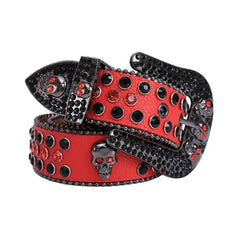 Rock n Roll Skull Buckle Belt