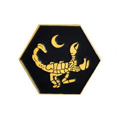 Dark Night Enamel Pins