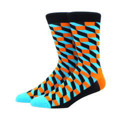 Men's Diamond Pattern Socks