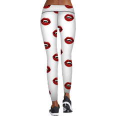 Halloween Printed High Stretch Yoga Leggings