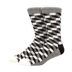 Men's Diamond Pattern Socks