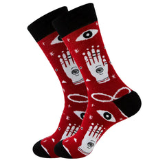 Halloween Themed Print Socks
