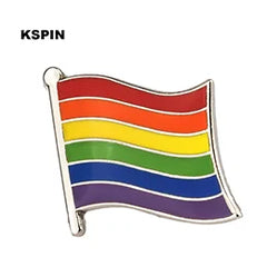 Rainbow Pride Flag Enamel Pin