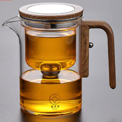 Glass Floating Tea Infuser Separation Pot
