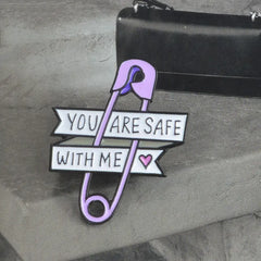 Safety Pin Enamel Pin