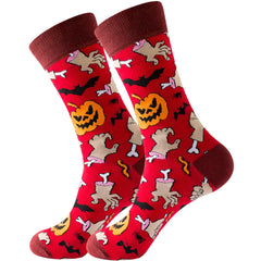 Halloween Themed Print Socks
