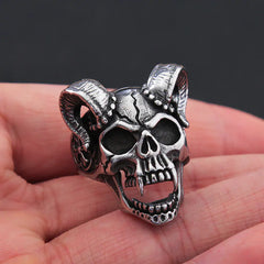 Demon Skull Ring