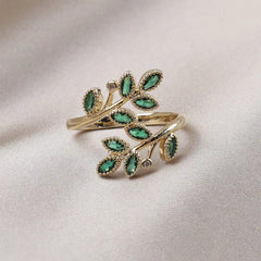 Olive Branch Ring