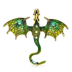 Dragon Enamel Brooch For Women/Men