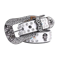 Rock n Roll Skull Buckle Belt
