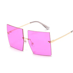 Oversized Vintage Square Sunglasses