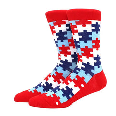 Men's Diamond Pattern Socks