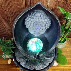 Handmade Buddha Statue Indoor Water Fountain