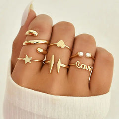 Bohemian Ring Set