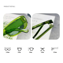 Vintage Rectangle Sunglasses