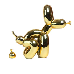 Balloon Dog Poo Statue