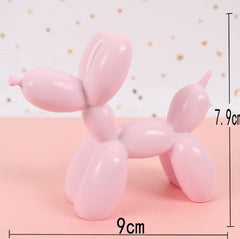 Multicolor Nordic Resin Balloon Dog Statue