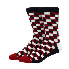 Men's Diamond Pattern Socks