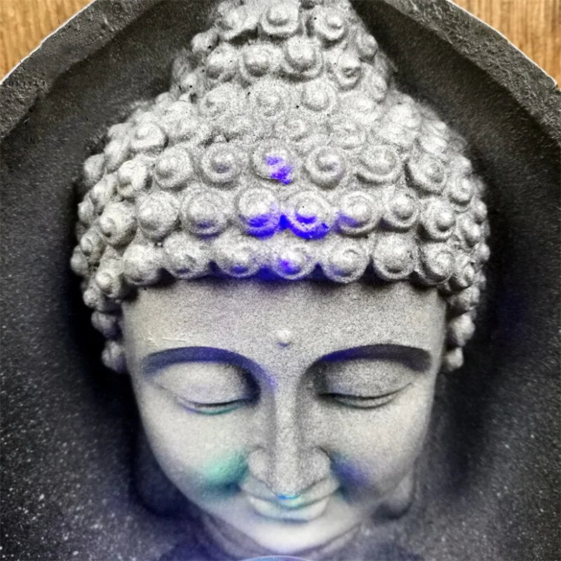 Handmade Buddha Statue Indoor Water Fountain