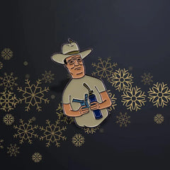 Hank Hill Meme Enamel Pin