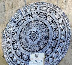 Mandala Elephant Round Tapestry - Variety of Colors and Designs